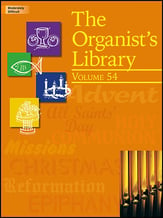 The Organist's Library Vol. 54 Organ sheet music cover